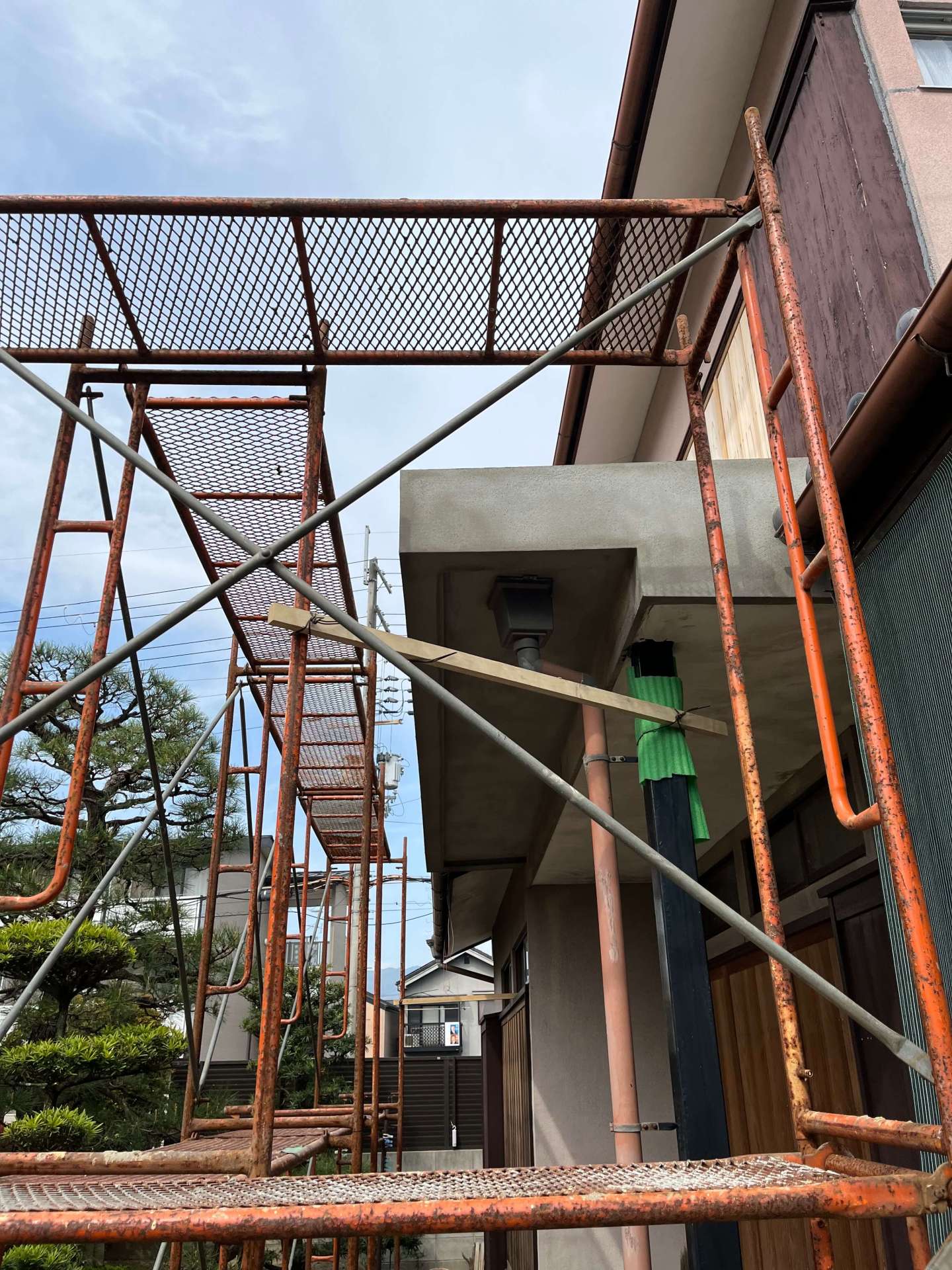西京区ｙ邸ベランダ改修工事